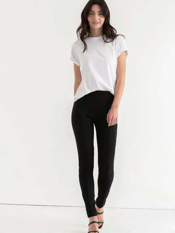 Ricki's Pants*Alfie Pull-On Slim Pant in Microtwill