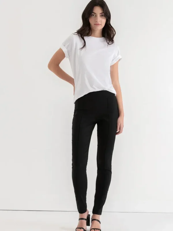 Ricki's Pants*Alfie Pull-On Slim Pant in Microtwill