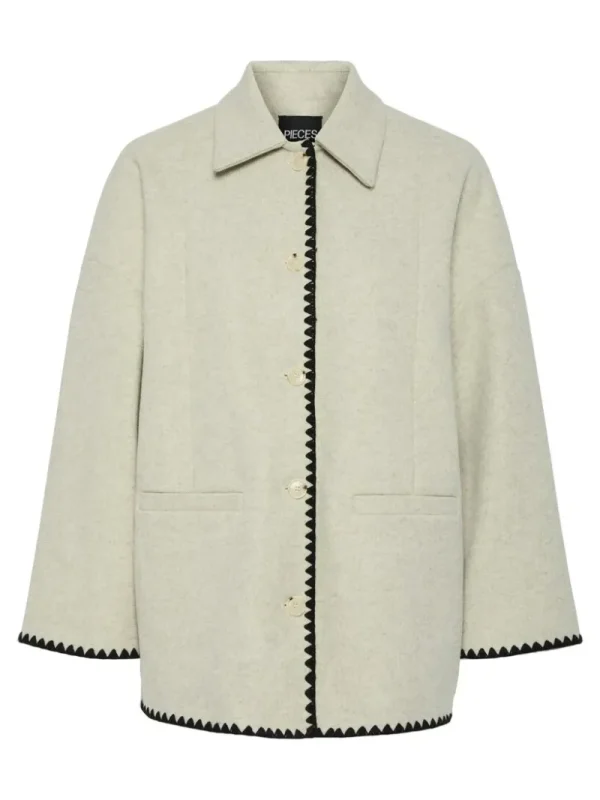 Ricki's Coats & Jackets*Alice Long Sleeve Woven Jacket | PIECES
