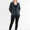Ricki's Sweaters & Cardigans*Argyle Button Front Cardigan