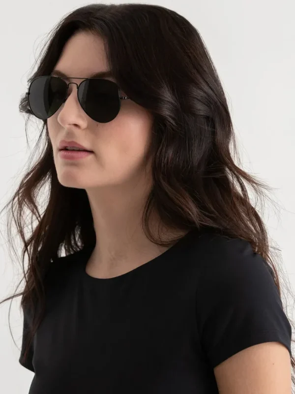 Ricki's Sunglasses*Aviator Frame Sunglasses with Case