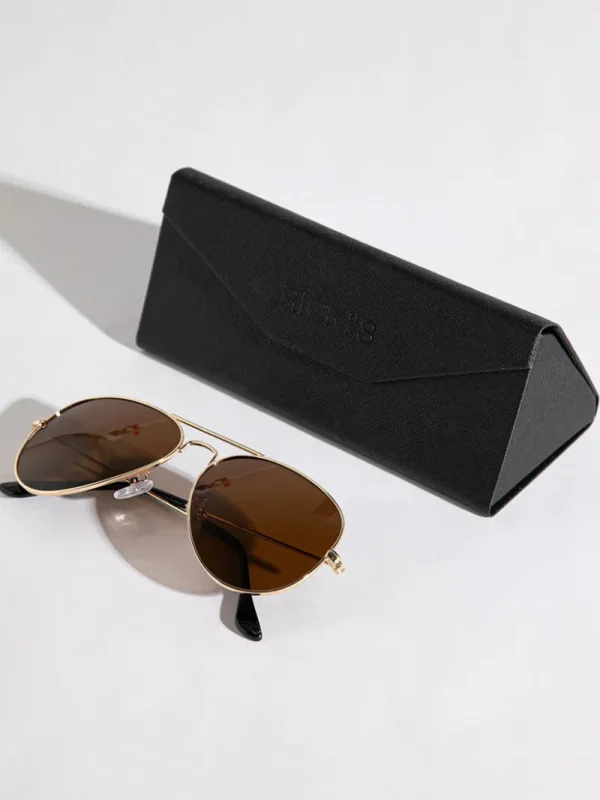 Ricki's Sunglasses*Aviator Frame Sunglasses with Case