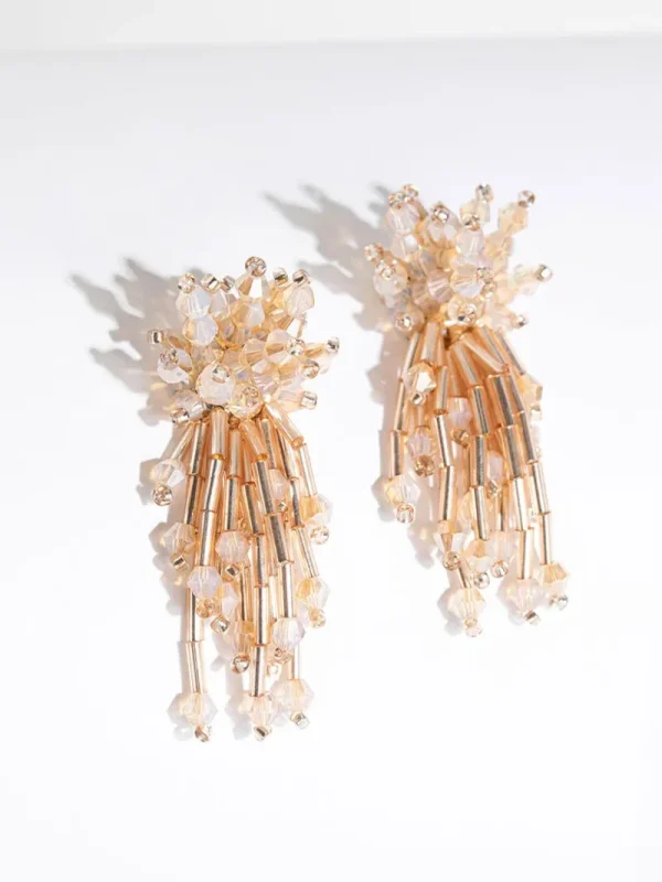 Ricki's Earrings*Beaded Burst Earrings