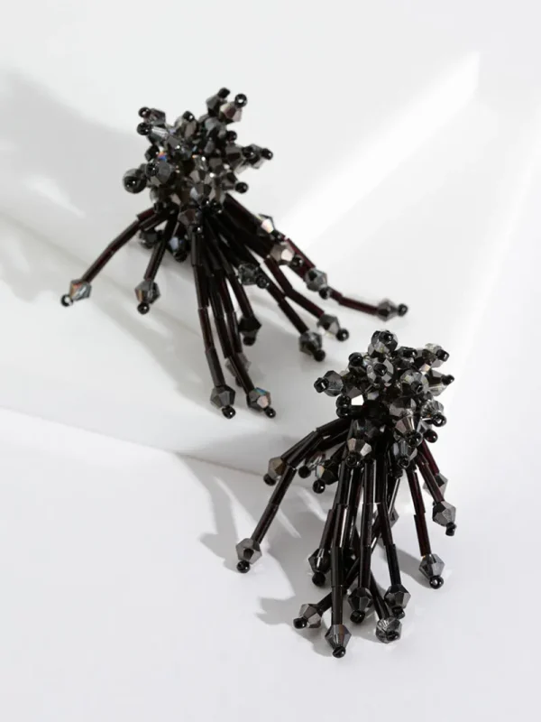 Ricki's Earrings*Beaded Burst Earrings
