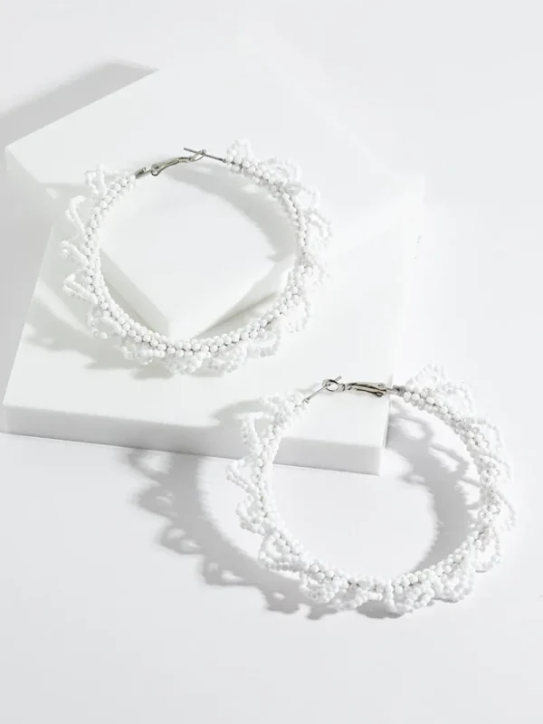 Ricki's Necklaces*Beaded Hoop Necklaces