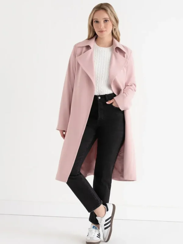 Ricki's Blazers*Belted Trench Coat Blazer