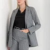 Ricki's Blazers*Bristol Mid Length Blazer in Luxe Ponte