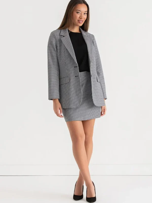 Ricki's Blazers*Bristol Mid Length Blazer in Luxe Ponte