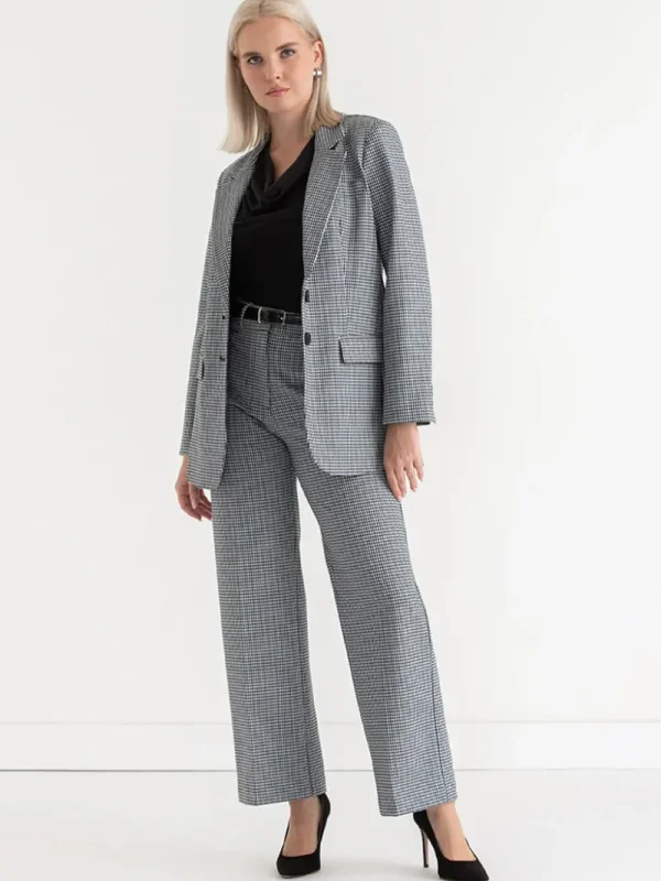 Ricki's Blazers*Bristol Mid Length Blazer in Luxe Ponte