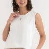 Ricki's Shirts & Blouses*Carrie 2-Layer Cap Sleeve Blouse