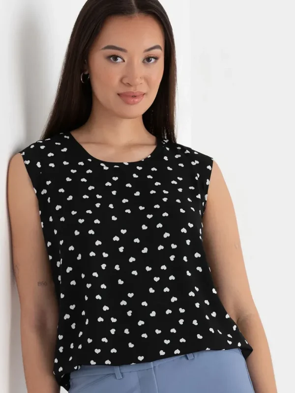 Ricki's Shirts & Blouses*Carrie 2-Layer Cap Sleeve Blouse