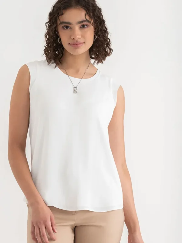 Ricki's Shirts & Blouses*Carrie 2-Layer Cap Sleeve Blouse