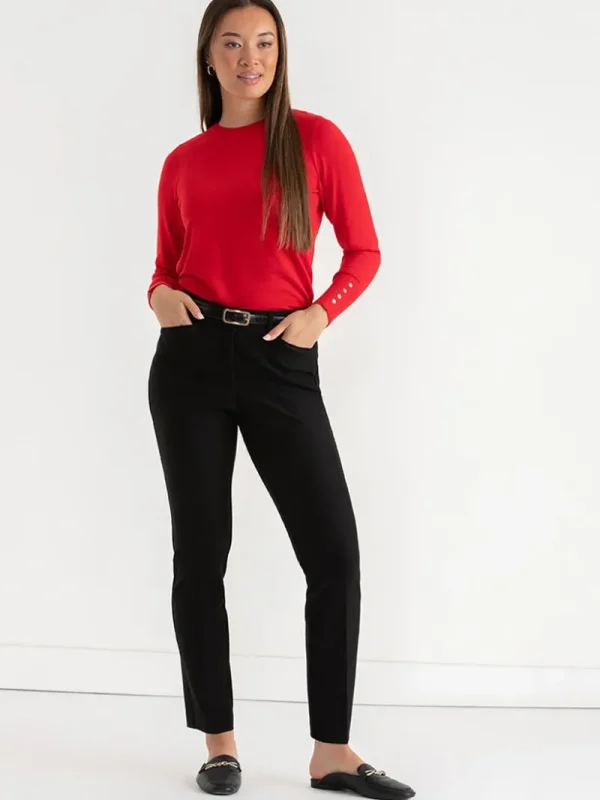 Ricki's Sweaters & Cardigans*Cashmere Blend Sweater with Rivet Detail