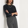 Ricki's Sweaters & Cardigans*Cashmere Blend Sweater with Rivet Detail