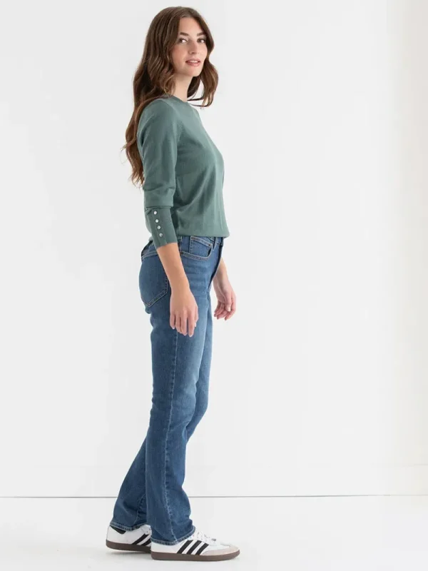 Ricki's Sweaters & Cardigans*Cashmere Blend Sweater with Rivet Detail