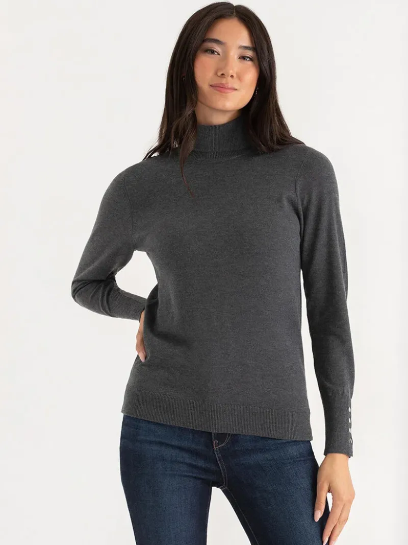 cashmereblend_turtleneck__3-4.webp Ricki's Sweaters & Cardigans*Cashmere-Blend Turtleneck Sweater