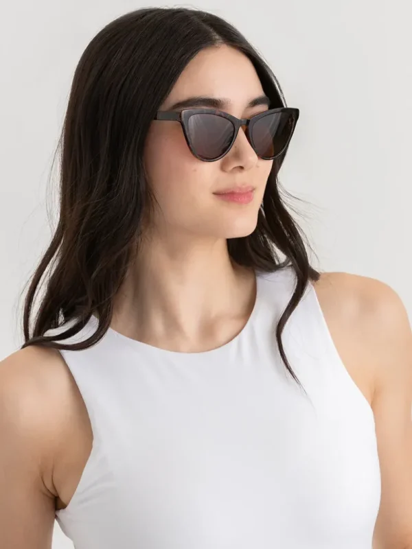 Ricki's Sunglasses*Cat Eye Frame Sunglasses with Case