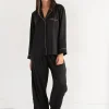 Ricki's Sleepwear*Classic Satin Pajama Set