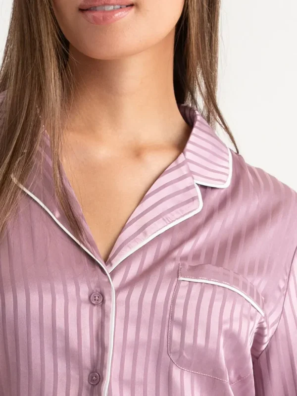 Ricki's Sleepwear*Classic Satin Pajama Set