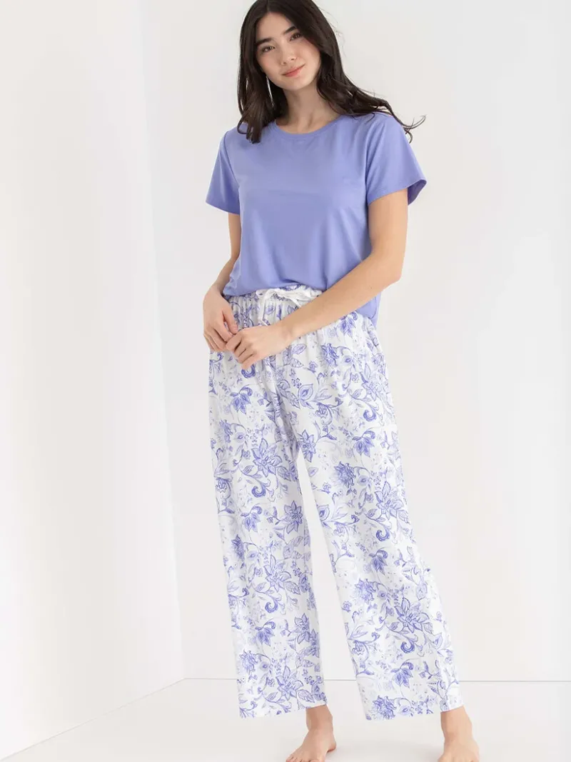 crew_neck_tshirt_with_pan_0.webp Ricki's Sleepwear*Crew Neck T-Shirt with Pants Sleepset