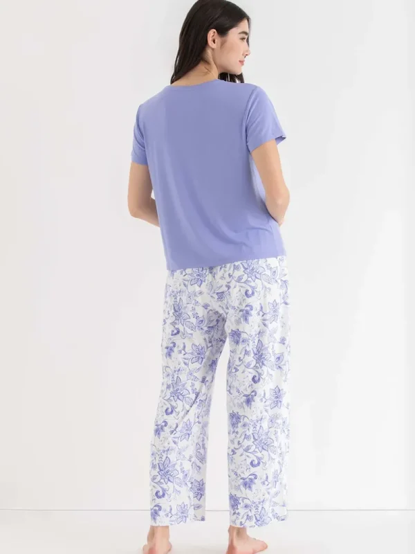 Ricki's Sleepwear*Crew Neck T-Shirt with Pants Sleepset