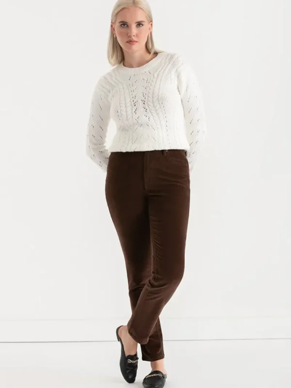 Ricki's Sweaters & Cardigans*Crewneck Cable Knit Sweater