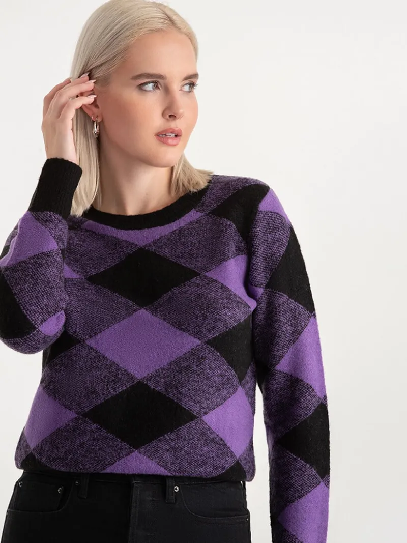 crewneck_mossy_sweater_2-5.webp Ricki's Sweaters & Cardigans*Crewneck Mossy Sweater