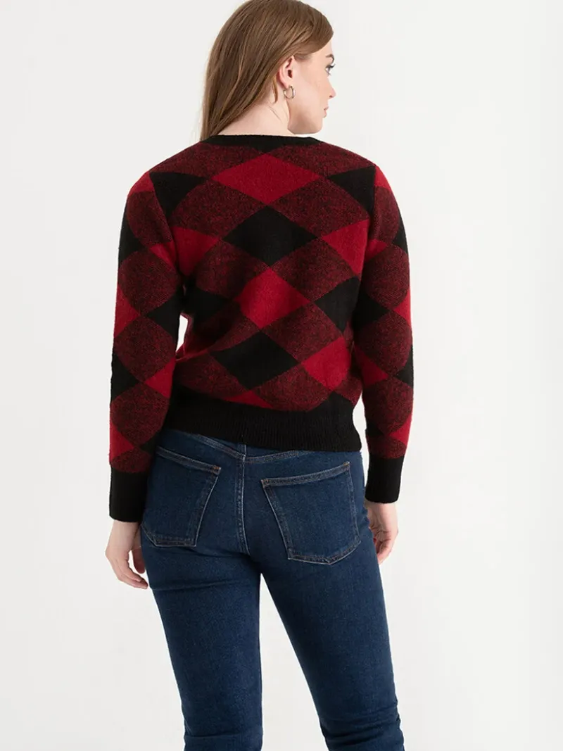 crewneck_mossy_sweater_3-4.webp Ricki's Sweaters & Cardigans*Crewneck Mossy Sweater