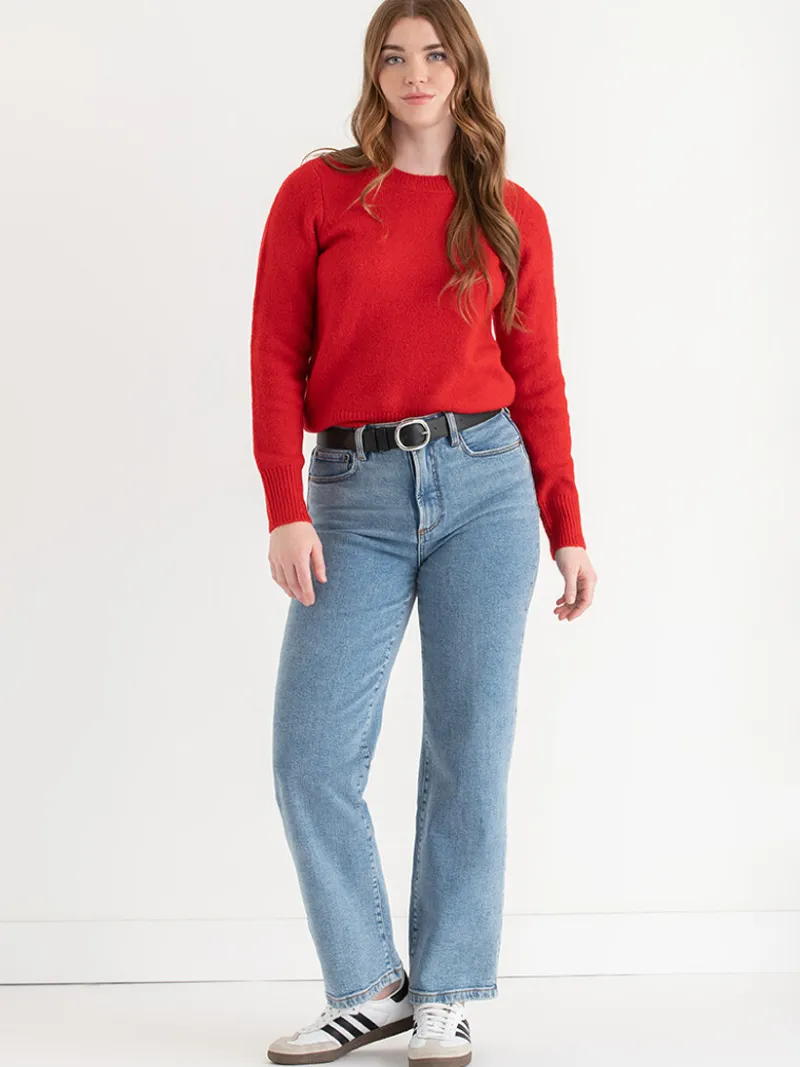 crewneck_mossy_sweater_4-2.webp Ricki's Sweaters & Cardigans*Crewneck Mossy Sweater