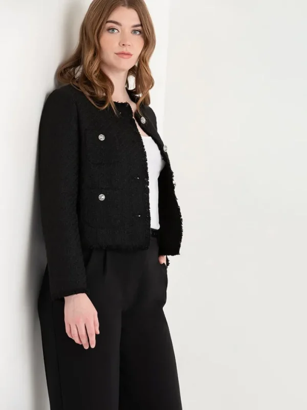 Ricki's Coats & Jackets*Cropped Boucle Jacket