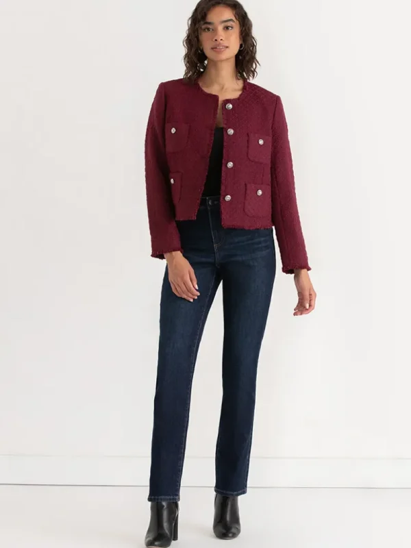 Ricki's Coats & Jackets*Cropped Boucle Jacket