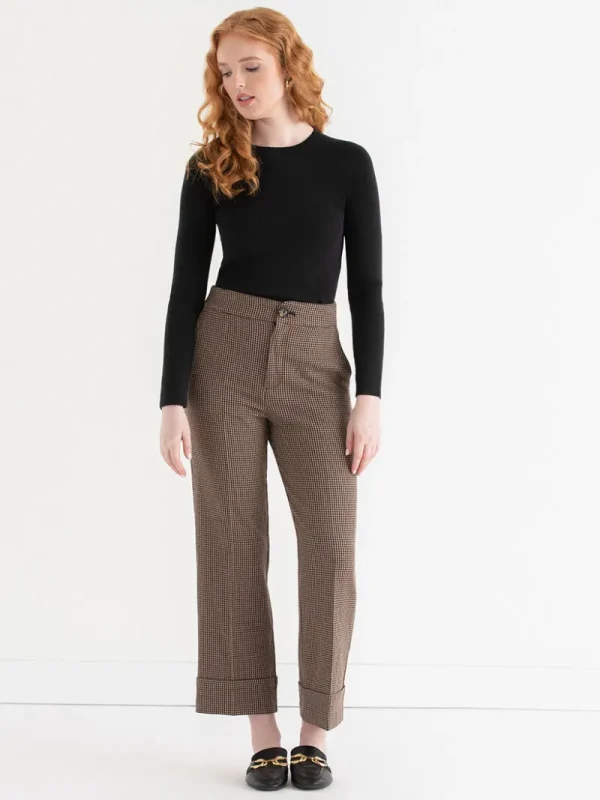 Ricki's Pants*Cuffed Wide Leg Pant