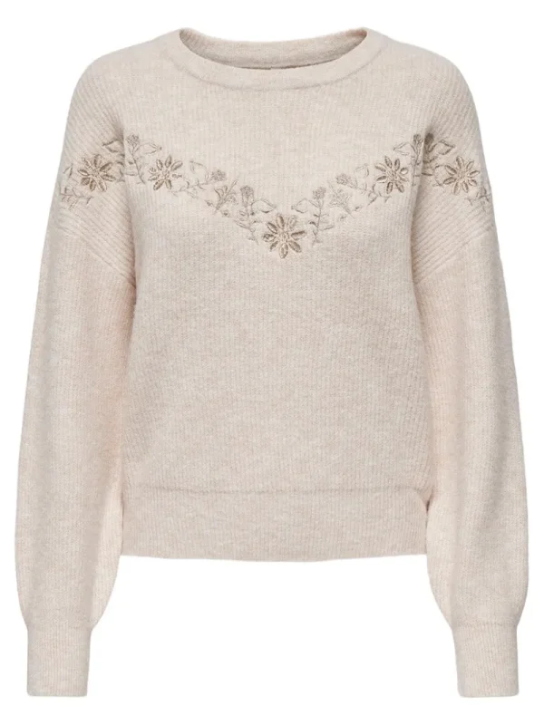 Ricki's Sweaters & Cardigans*Curved Line Knit Sweater | Only