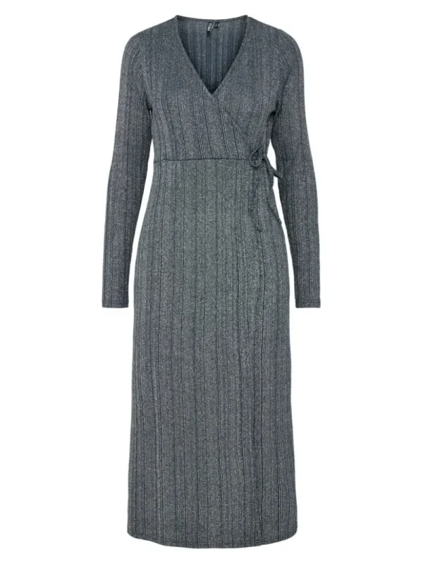 Ricki's Maxi & Midi Dresses*Daliah Long Sleeve Midi Dress | PIECES