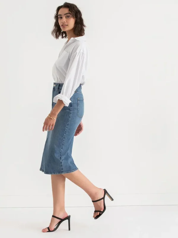 Ricki's Skirts & Shorts*Denim Midi Skirt