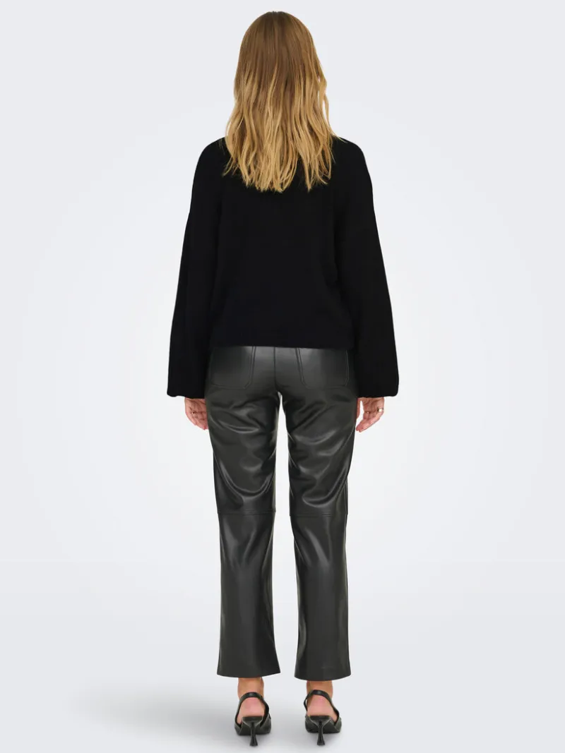 donna_silver_bow_pullover_3.webp Ricki's Sweaters & Cardigans*Donna Silver Bow Pullover Sweater | Only