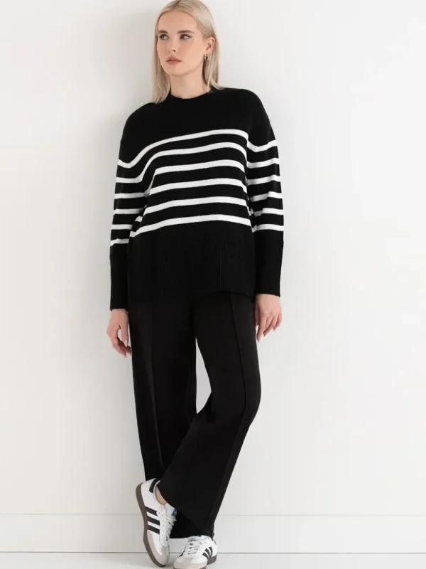 Ricki's Pants*Double Knit Wide-Leg Pant