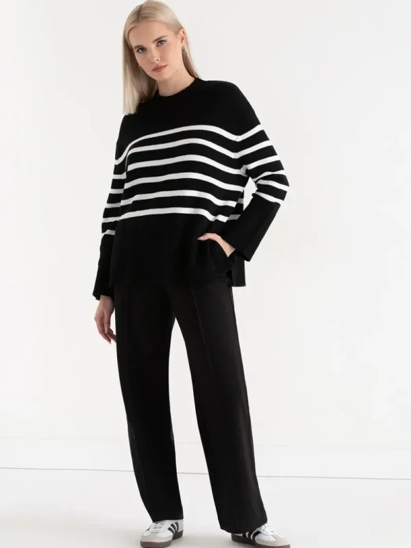 Ricki's Pants*Double Knit Wide-Leg Pant