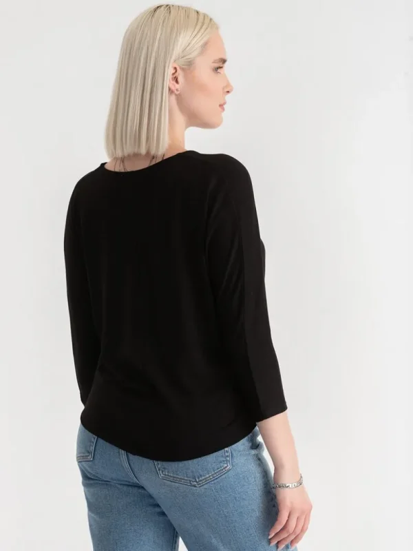 Ricki's Tees & Tanks*Easy V-Neck Hacci Knit Top