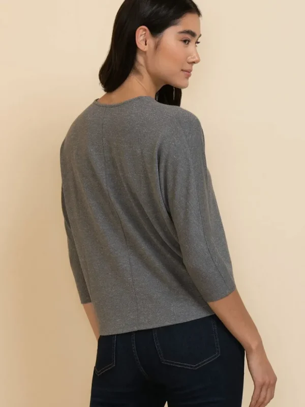 Ricki's Tees & Tanks*Easy V-Neck Hacci Knit Top