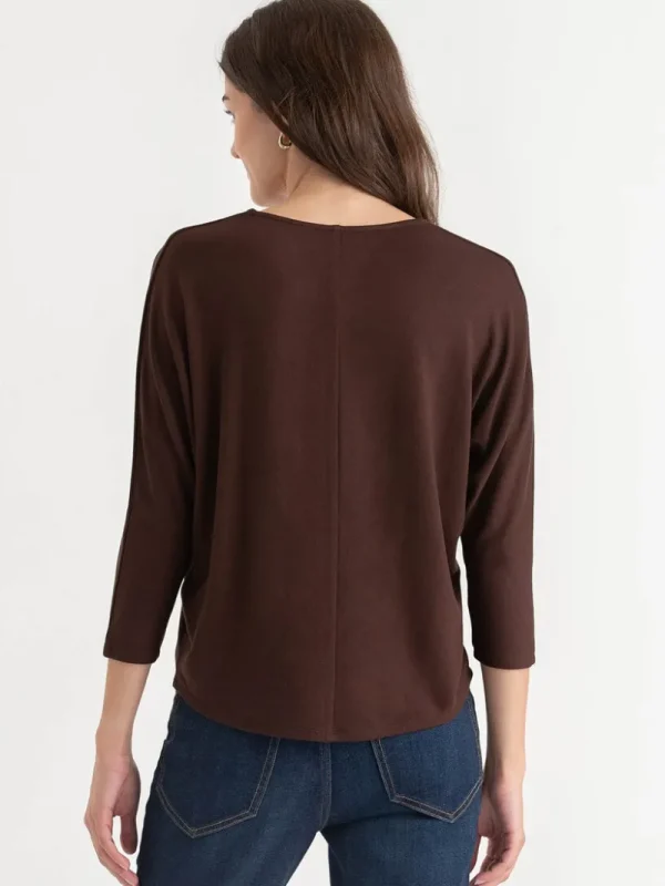 Ricki's Tees & Tanks*Easy V-Neck Hacci Knit Top