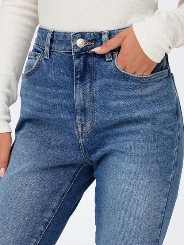 Ricki's Jeans*Emily High Waist Straight Leg Jeans | Only