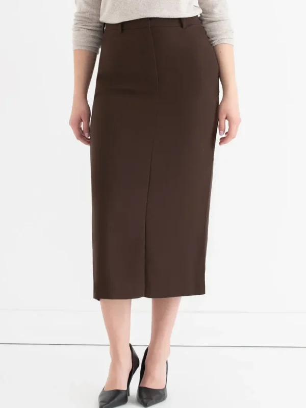 Ricki's Skirts & Shorts*Evan Crepe Midi Skirt