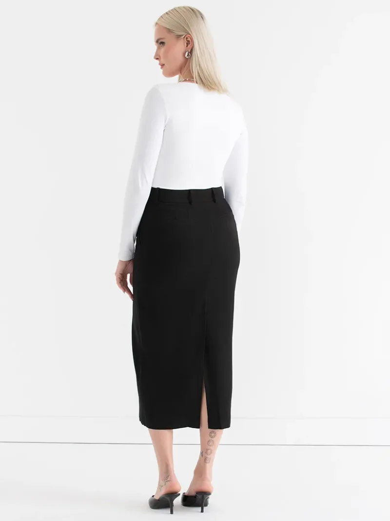evan_crepe_midi_skirt_3.webp Ricki's Skirts & Shorts*Evan Crepe Midi Skirt