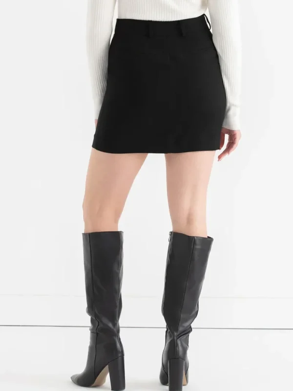 Ricki's Skirts & Shorts*Evan Crepe Mini Skirt