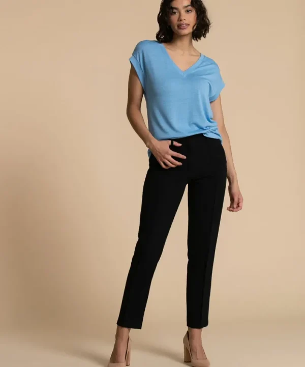 Ricki's Tees & Tanks*Extend V-Neck Hacci T-Shirt