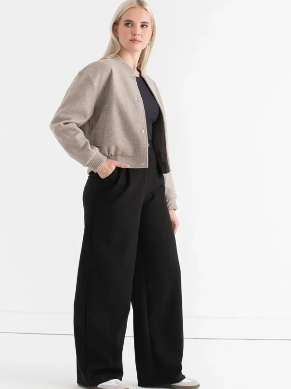 Ricki's Coats & Jackets*Felt Bomber Jacket