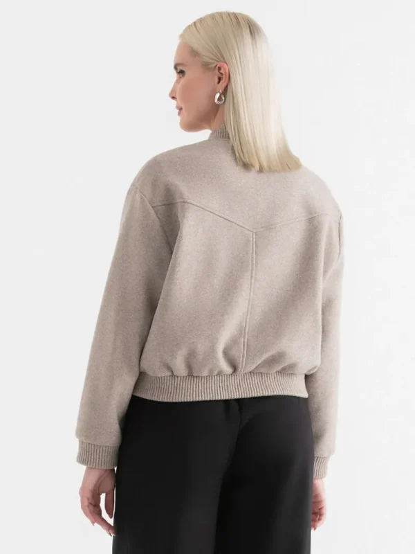 Ricki's Coats & Jackets*Felt Bomber Jacket