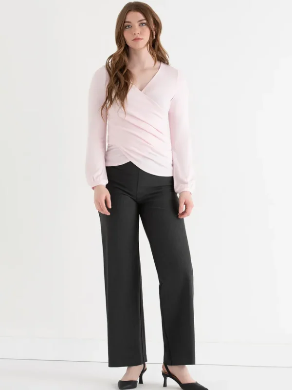 Ricki's Shirts & Blouses*Fine Knit Hacci Wrap Top