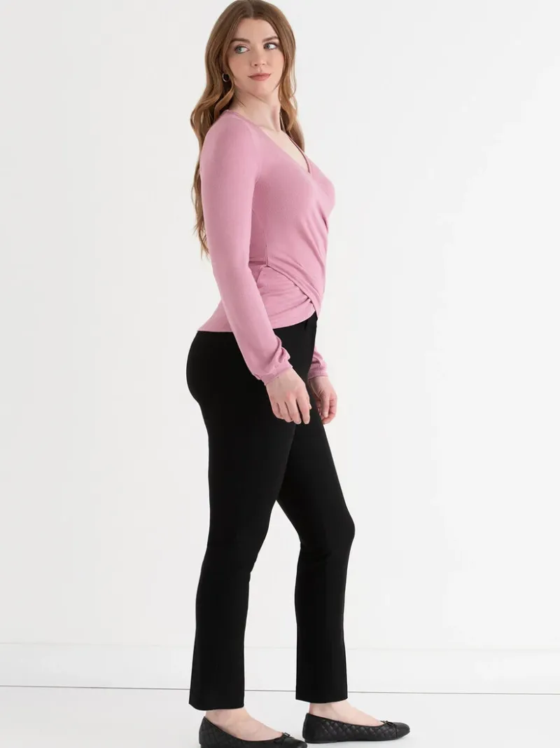 fine_knit_hacci_wrap_top_3-2.webp Ricki's Shirts & Blouses*Fine Knit Hacci Wrap Top